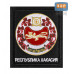 Шеврон на липучке «Герб Республики Хакасии». Размер 100х85 мм. 