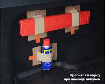 Багажные ремни "Вертикаль-Мини" для ворса. Комплект из 3-х штук. Цвет: бежевый.