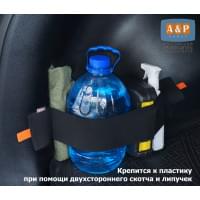 Багажный ремень "Maxi" (Макси) для пластика. Цвет: черный.