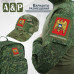 Шеврон на липучке «Герб Кабардино-Балкарской Республики». Размер 100х85 мм. 