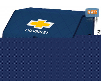 Органайзер-саквояж "Союз" в багажник Chevrolet (Шевроле), размер XL. Цвет: синий с синей прострочкой Ромб.