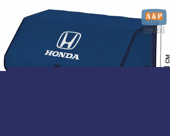 Органайзер-саквояж "Союз" в багажник Honda (Хонда), размер L. Цвет: синий с синей прострочкой Ромб.